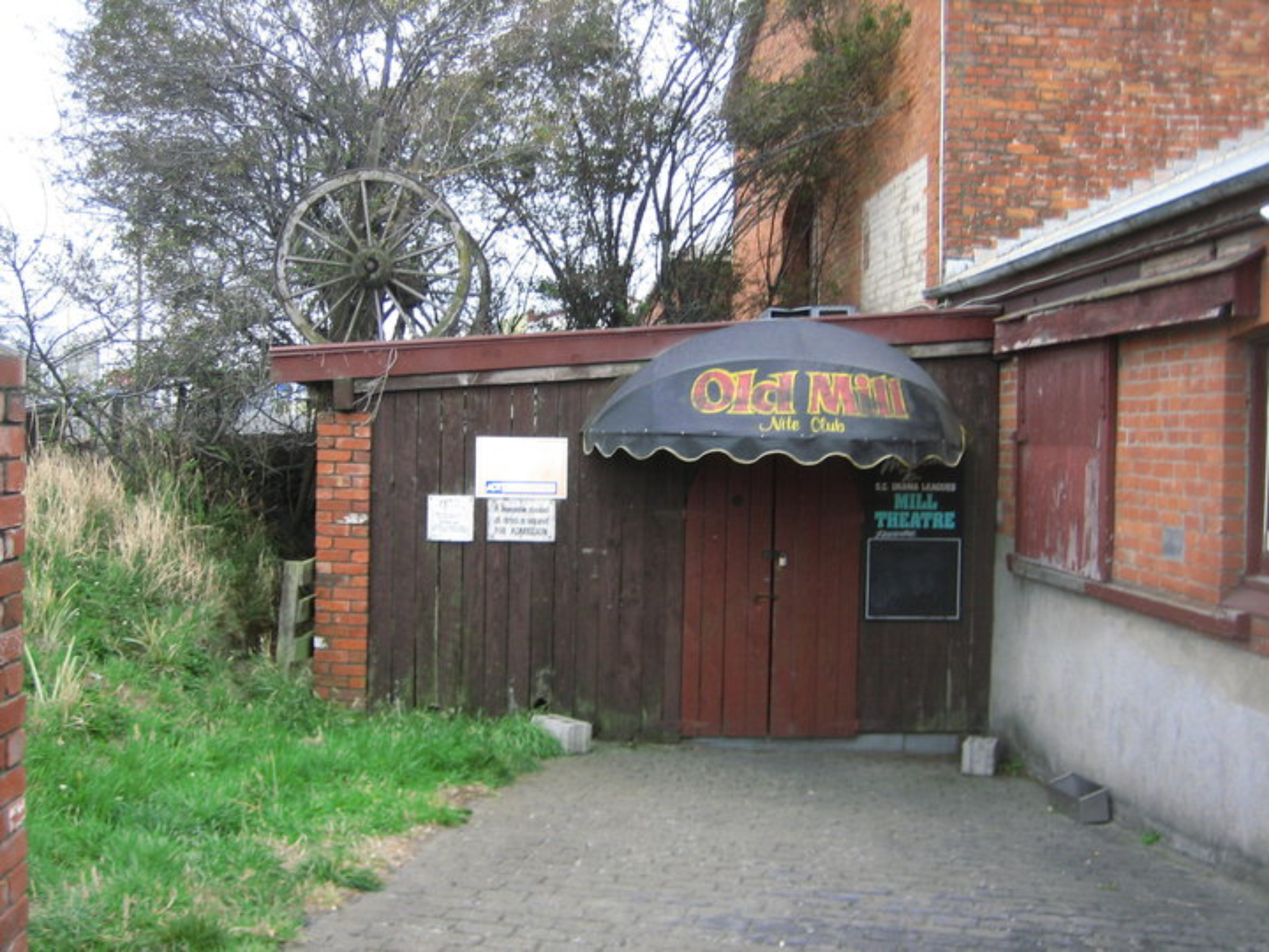 Old Mill Night Club Entrance